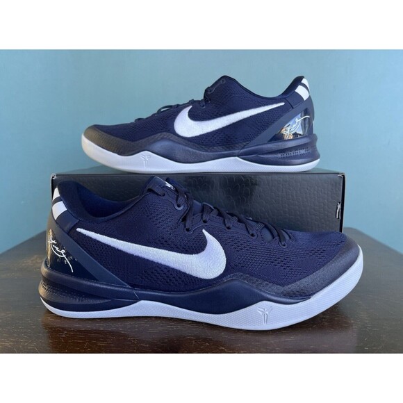 Nike Kobe 8 Protro College Navy Basketball Shoes Men's Size 14 HF9550-400 - Picture 1 of 11